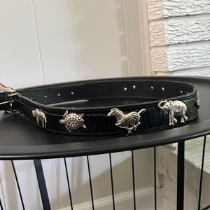 Vintage Honest Endangered Animals Belt